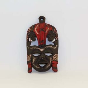 Medium Massai Kissing Mask