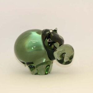 Glass Hippo Medium