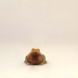 Raku Ceramic Frog Small