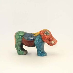 Raku Ceramic Warthog Medium
